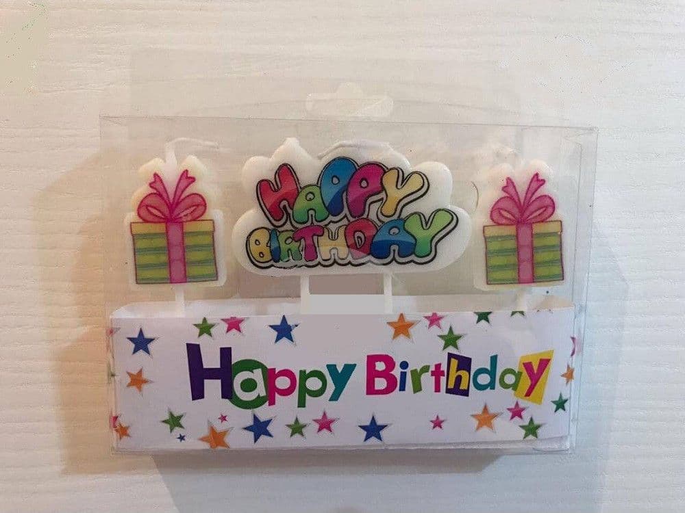 CANDELINE BUON COMPLEANNO DECORAZIONI HAPPY BIRTHDAY COMPLEANNI FESTA PARTY TORTA