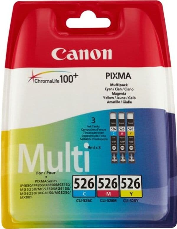 Canon - Cartucce ink - C-M-Y - 4541B009 - 515 pag Elettronica/Informatica/Stampanti e accessori/Accessori per stampanti a inchiostro e laser/Cartucce d'inchiostro Eurocartuccia - Pavullo, Commerciovirtuoso.it