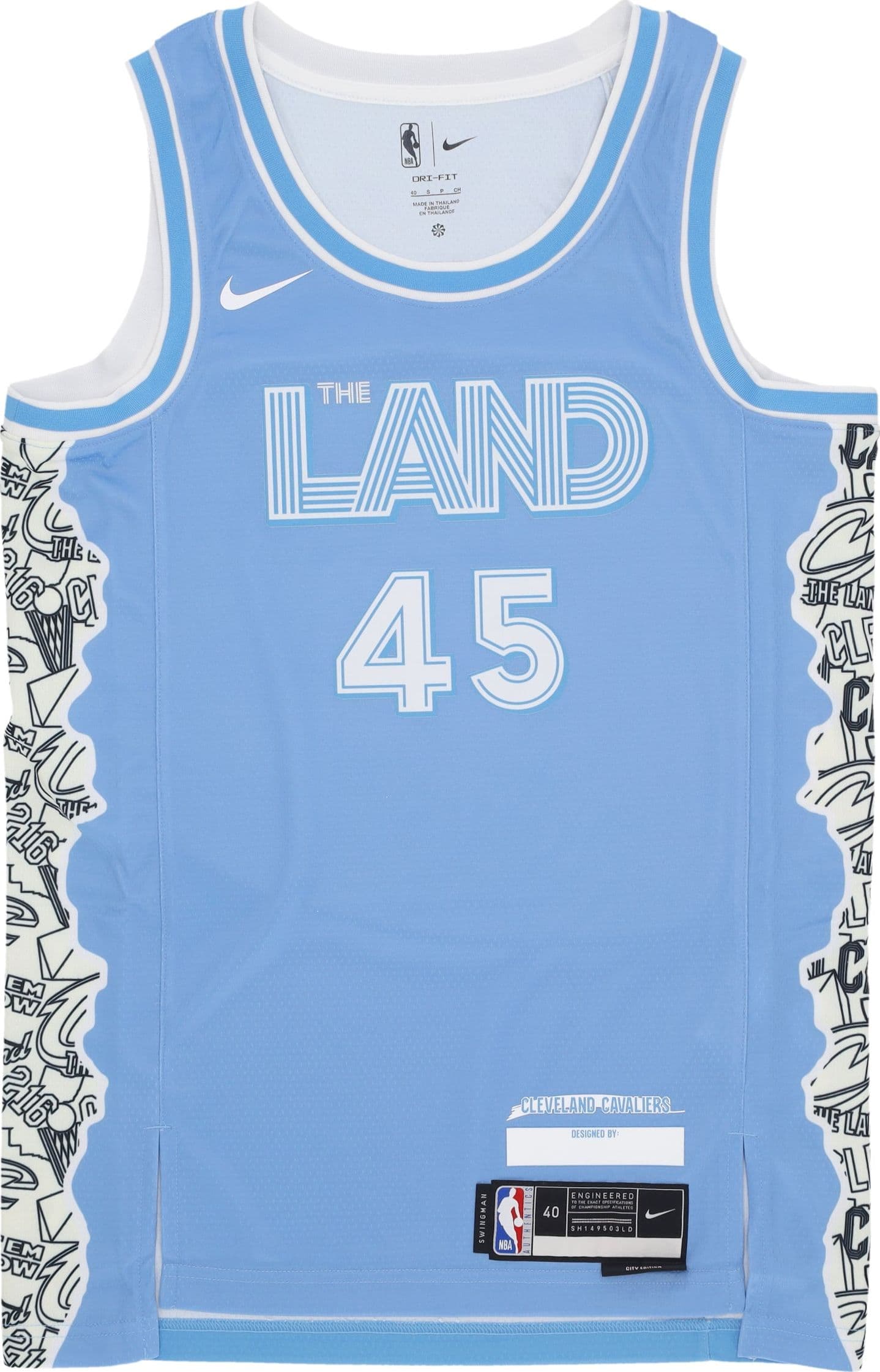 NIKE NBA Canotta Basket Uomo Nba Dri Fit Swingman Jersey No 45 Donovan Mitchell Clecav Valor Blue da uomo in T-Shirt Drestige - Casamassima, commercioVirtuoso.it