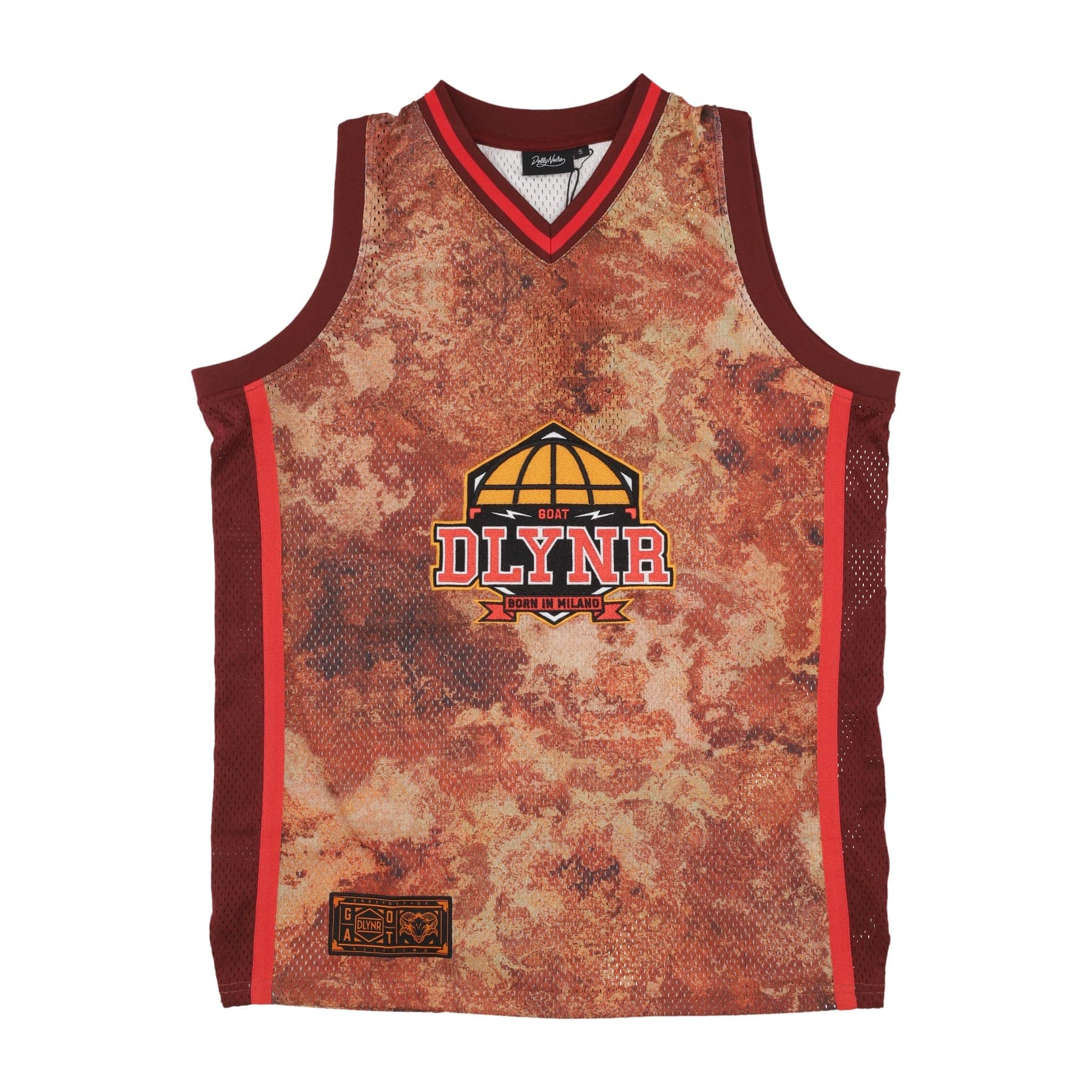 DOLLY NOIRE Canotta Tipo Basket Uomo Goat Chemical Tank Top Orange da uomo in T-shirt Drestige - Casamassima, commercioVirtuoso.it