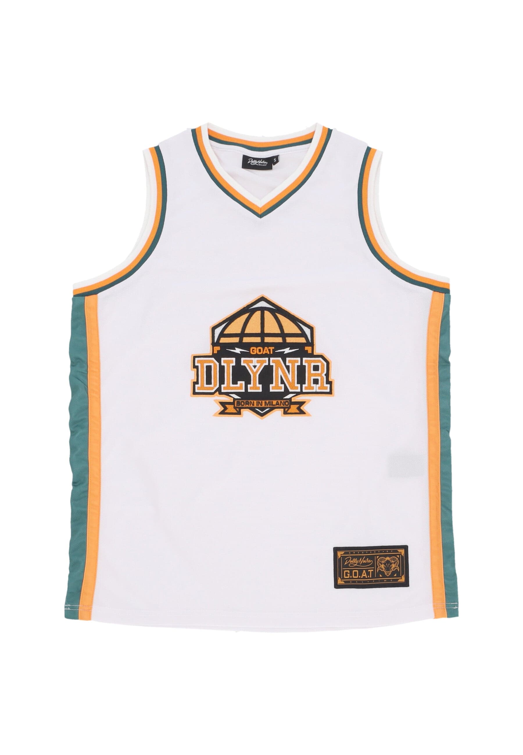 DOLLY NOIRE Canotta Tipo Basket Uomo Goat Tank Top White da uomo in Canotte Drestige - Casamassima, commercioVirtuoso.it