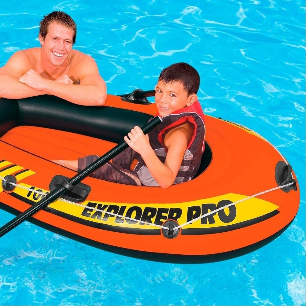 Canotto-Gonfiabile-Gommone-160x94x29cm-1-Posto-Mare-Fiume-Piscina-Explorer