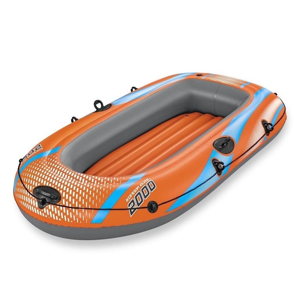 Canotto Gonfiabile Kondor Elite 2000 196x106cm Gommone 2 Persone Max 120kg 61139 Giochi e giocattoli/Sport e giochi all'aperto/Giochi aquatici e piscine per bambini/Canotti e gonfiabili galleggianti Trade Shop italia - Napoli, Commerciovirtuoso.it