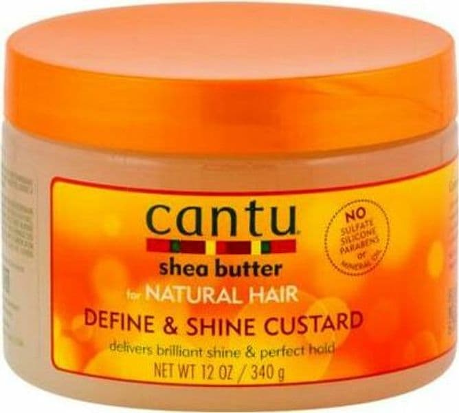 CANTU SHEA BUTTER FOR NATURAL HAIR DEFINE & SHINE CUSTARD 340G PER CAPELLI in Balsami Agbon - Martinsicuro, commercioVirtuoso.it
