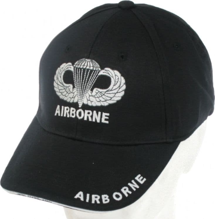 Cappellino Berretto Militare Airborne Army Americano Cappello Airborne Nero Moda/Uomo/Abbigliamento/Abbigliamento sportivo/Cappellini Il Distintivo - Pesaro, Commerciovirtuoso.it