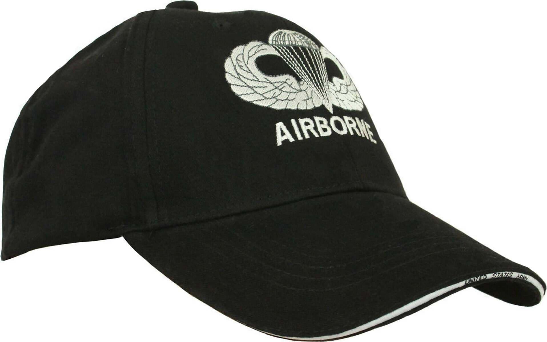 Cappellino Berretto Militare Airborne Army Americano Cappello Airborne Nero Moda/Uomo/Abbigliamento/Abbigliamento sportivo/Cappellini Il Distintivo - Pesaro, Commerciovirtuoso.it