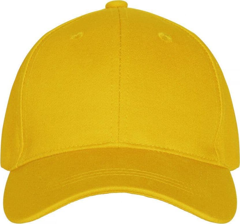 Cappellino Classic Giallo Cappellino con Visera 6 Pannelli Chiusura con Velcro Peso Medio in Cappellini Dresswork - Como, commercioVirtuoso.it