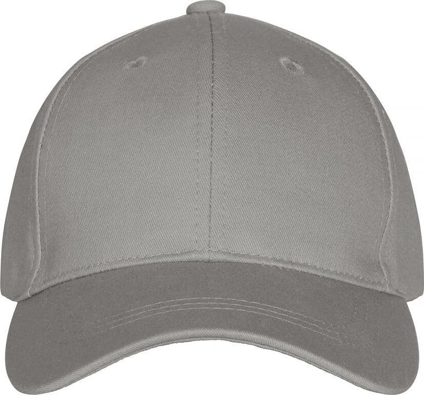 Cappellino Classic Grigio Argento Cappellino con Visera 6 Pannelli Chiusura con Velcro Peso Medio in Cappellini Dresswork - Como, commercioVirtuoso.it