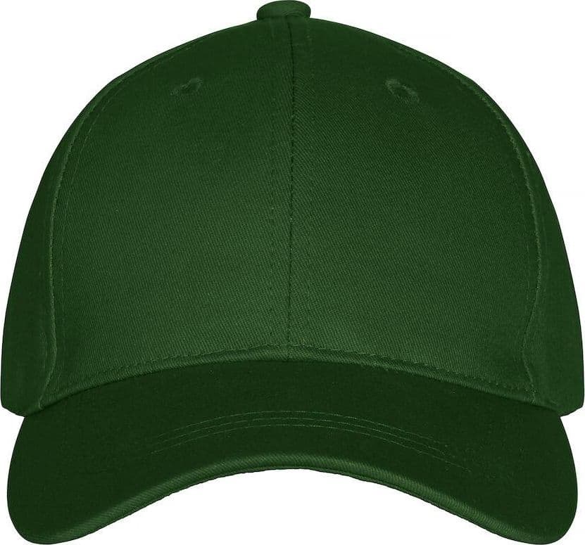Cappellino Classic Verde Scuro Cappellino con Visera 6 Pannelli Chiusura con Velcro Peso Medio in Cappellini Dresswork - Como, commercioVirtuoso.it