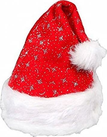 Cappello Cappellino Babbo Natale Glitterato Rosso Abbigliamento Natalizio in Cappelli Trade Shop italia - Napoli, commercioVirtuoso.it