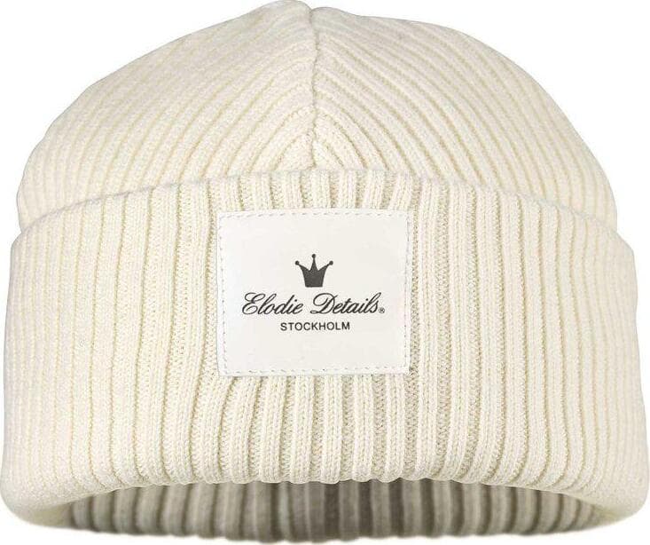 Cappello di Lana Elodie Details Vanilla White 6-12 mesi Moda/Prima infanzia/Abbigliamento/Accessori per bambino/Berretti e cappellini La Casa Del Bebè - Napoli, Commerciovirtuoso.it
