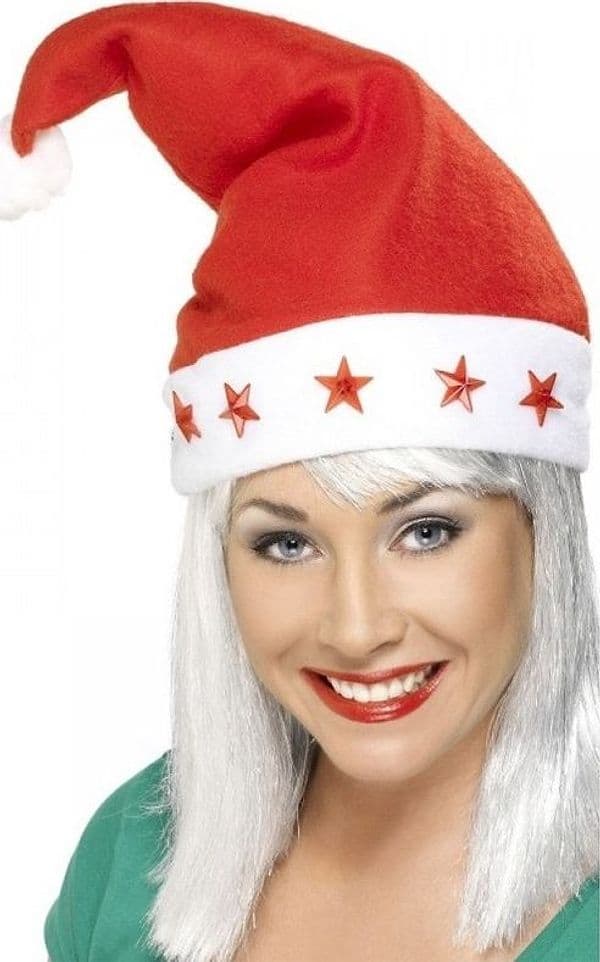 Cappello Natalizio Con Luci Led Natale Luminoso Travestimento Accessorio in Cappelli Trade Shop italia - Napoli, commercioVirtuoso.it
