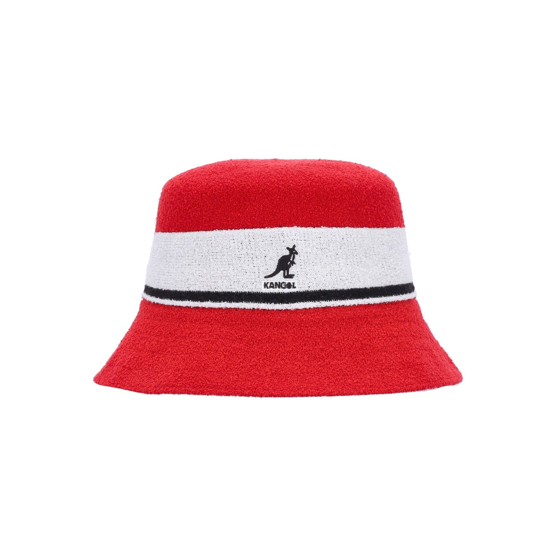 KANGOL Cappello Da Pescatore Uomo Bermuda Stripe Bucket Scarlet da uomo in Cappelli alla pescatora Drestige - Casamassima, commercioVirtuoso.it