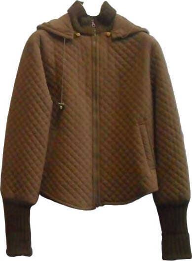 Cappotto da donna a trapuntino imbottito piumino donna caldo e leggero beige art. av81 AV giubotto con zip e cappuccio giubbino donna L'Orchidea - Siderno, Commerciovirtuoso.it