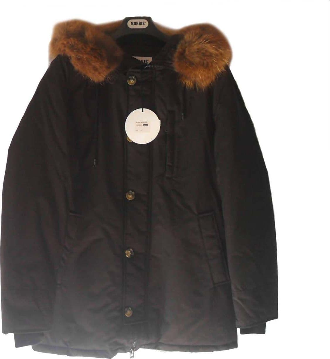 Cappotto da uomo Giubotto da uomo lungo a 3/4 con cappuccio e pelo sintetico impermeabile MORRIS art. 61219 giubbino uomo piumino imbottito Nero Giubotto uomo L'Orchidea - Siderno, Commerciovirtuoso.it