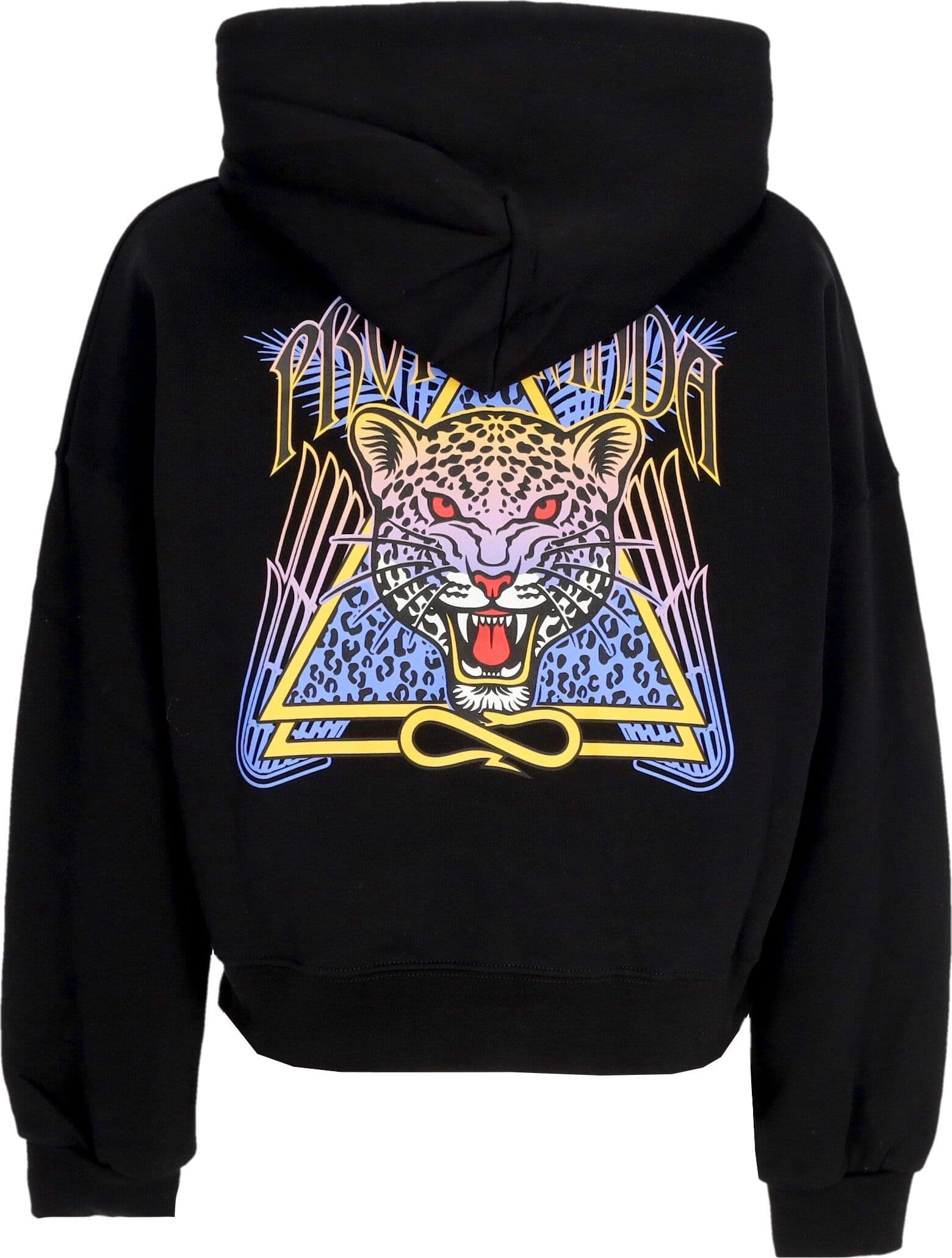 PROPAGANDA Cappotto Donna W Triangle Jaguar Croptop Hoodie Black da donna in Felpe con cappuccio Drestige - Casamassima, commercioVirtuoso.it
