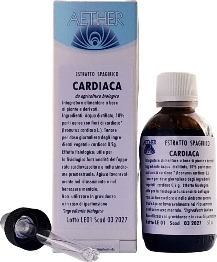 Cardiaca integratore alimentare a base di piante e derivati - aether
