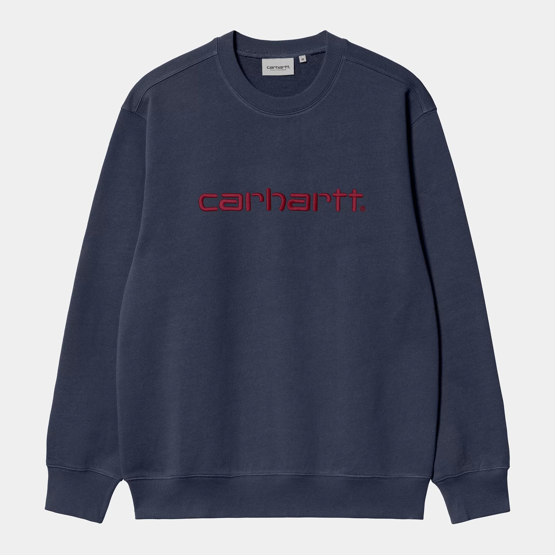CARHARTT WIP carhartt wip carhartt sweat -air force blue / malbec da uomo in Felpe senza cappuccio Drestige - Casamassima, commercioVirtuoso.it