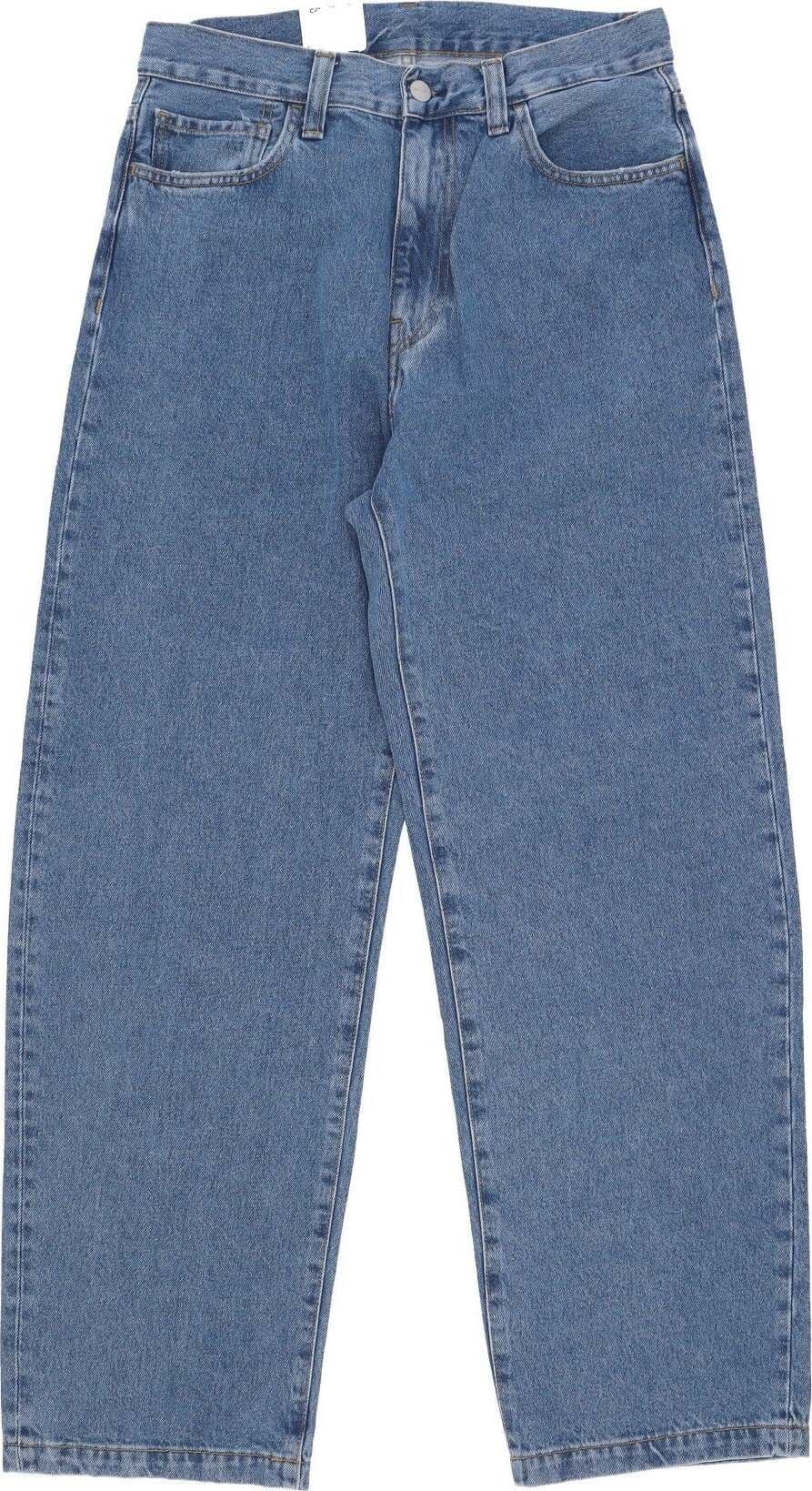CARHARTT-WIP-Jeans-Uomo-Landon-Pant-Blue-Heavy-Stone-Wash-da-uomo