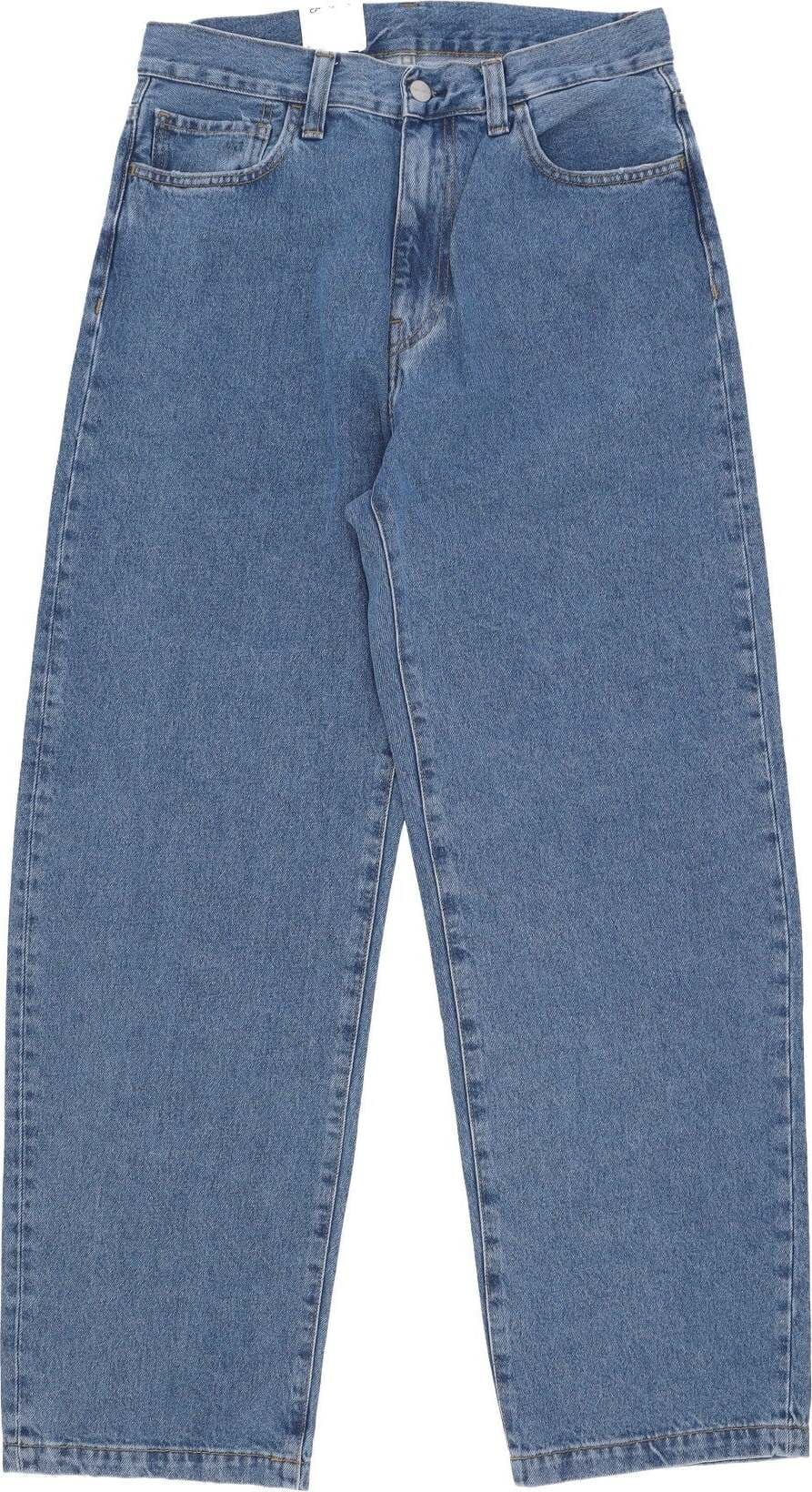 CARHARTT-WIP-Jeans-Uomo-Landon-Pant-Blue-Heavy-Stone-Wash-da-uomo