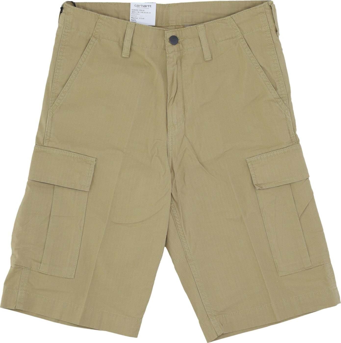 CARHARTT-WIP-Pantalone-Corto-Uomo-Regular-Cargo-Short-Agate-Rinsed-da-uomo