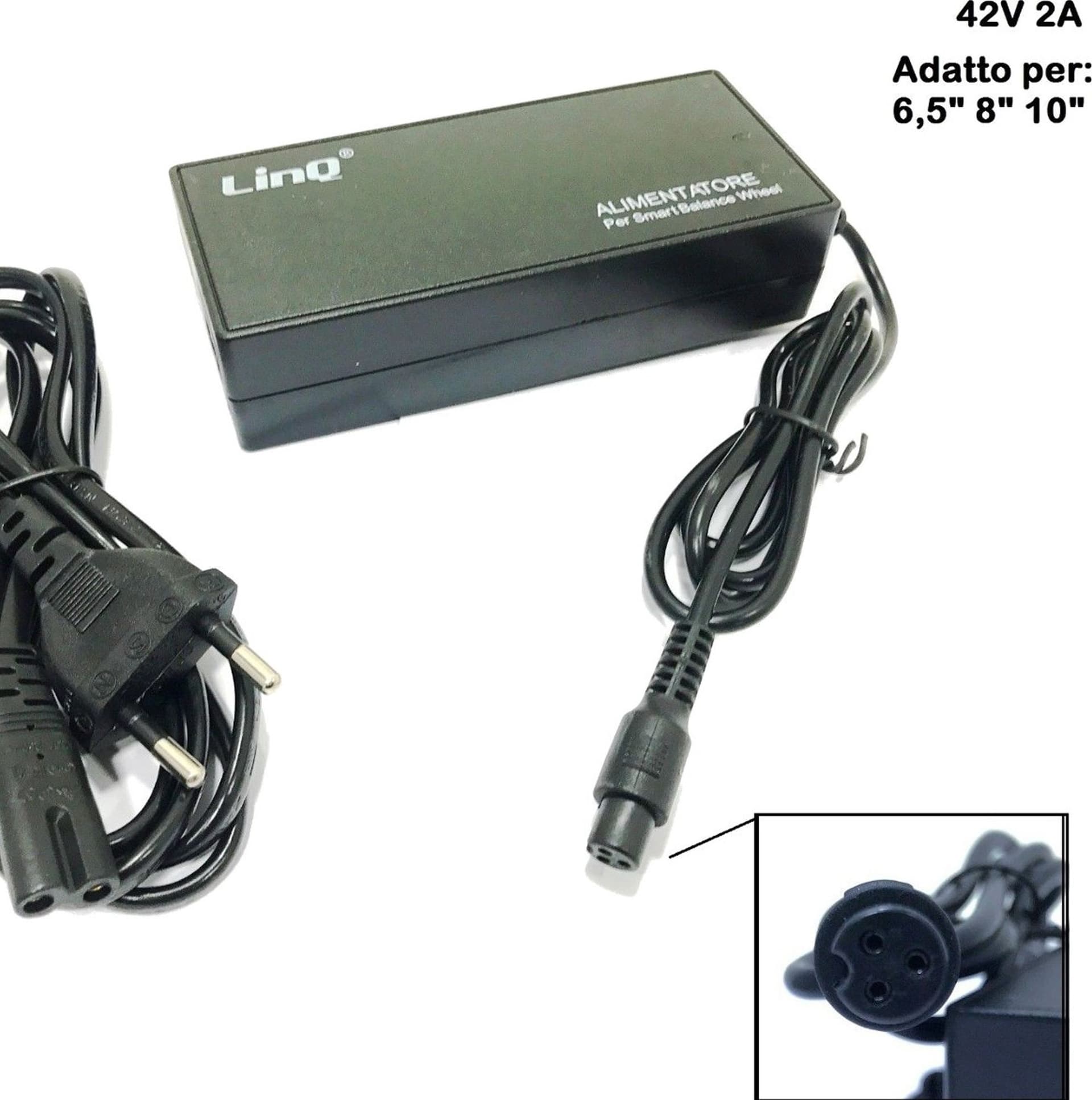 Caricabatteria-Ricambio-Per-Balance-Hoverboard-42v-2a-Alimentatore-Batteria