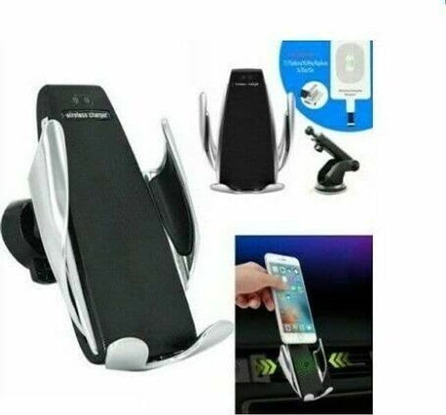 Caricatore QI Wireless Per Cellulare AUTO Ricarica Rapida Supporto Aria Sensore S5 Elettronica/Cellulari e accessori/Accessori/Caricabatterie/Caricabatterie wireless da auto Zencoccostore - Formia, Commerciovirtuoso.it