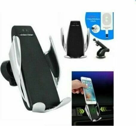 Caricatore QI Wireless Per Cellulare AUTO Ricarica Rapida Supporto Aria Sensore S5 Elettronica/Cellulari e accessori/Accessori/Caricabatterie/Caricabatterie wireless da auto Zencoccostore - Formia, Commerciovirtuoso.it