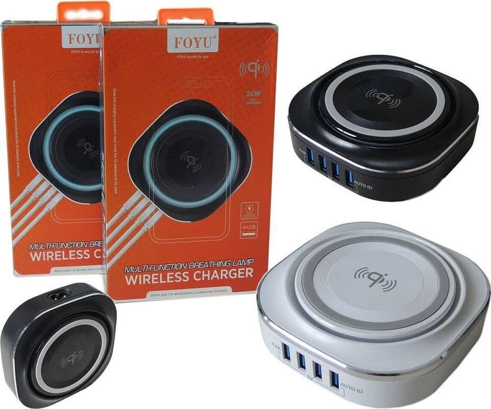 Caricatore-Wireless-Qi-Stazione-Di-Ricarica-24w-4-Porte-Usb-5v-4.4a-24w-Fo528