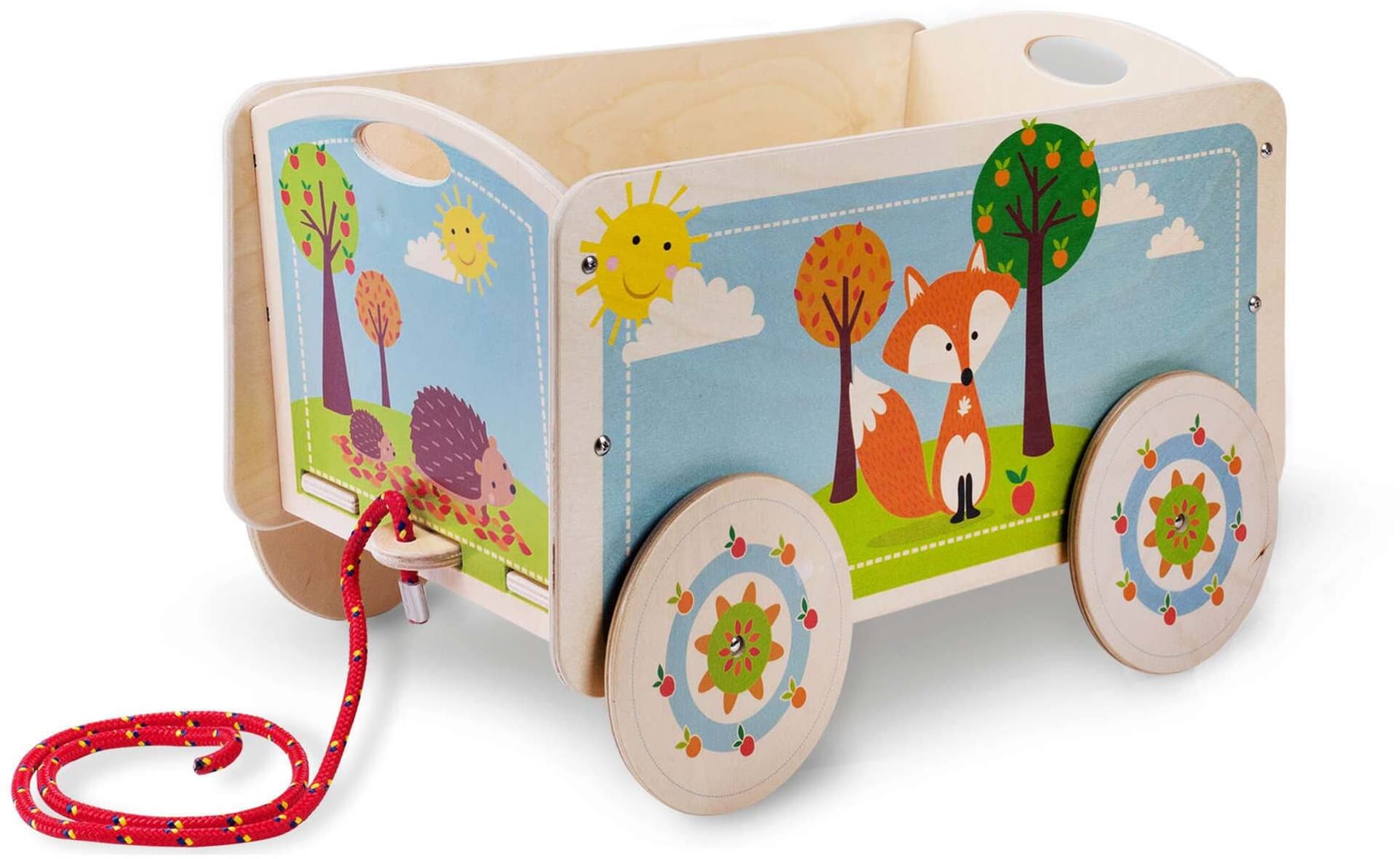 Carrello per Bambini - Volpe Portagiochi per Cameretta in Portagiochi Dida - Ragusa, commercioVirtuoso.it