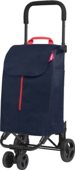 Carrello spesa Twin 4 Ruote Gimi Blu Casa e cucina/Organizzazione interni/Contenitori e barattoli da cucina/Borse cestini e Trolley per la spesa/Trolley per la spesa Scontolo.net - Potenza, Commerciovirtuoso.it