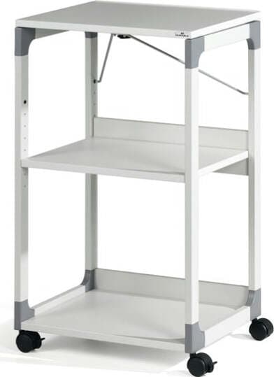 Carrello System - 50 8 x 43 2 x 88 2 cm - 3 ripiani - con ruote - per videoproiettore - grigio - Durable Casa e cucina/Arredamento/Studio/Scrivanie e postazioni di lavoro/Postazioni di lavoro per computer Eurocartuccia - Pavullo, Commerciovirtuoso.it