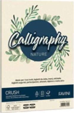 Carta Calligraphy Nature Crush - A4 - 200 gr - alga - Favini - conf. 50 fogli Cancelleria e prodotti per ufficio/Carta blocchi e quaderni/Carta/Carta da lettere Eurocartuccia - Pavullo, Commerciovirtuoso.it