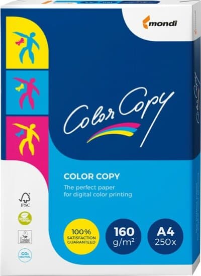 Carta Color Copy - A4 - 160 gr - bianco - Mondi - conf. 250 fogli Cancelleria e prodotti per ufficio/Carta blocchi e quaderni/Carta/Carta per fotocopiatrici e stampanti/Carta per fotocopiatrice e multiuso Eurocartuccia - Pavullo, Commerciovirtuoso.it
