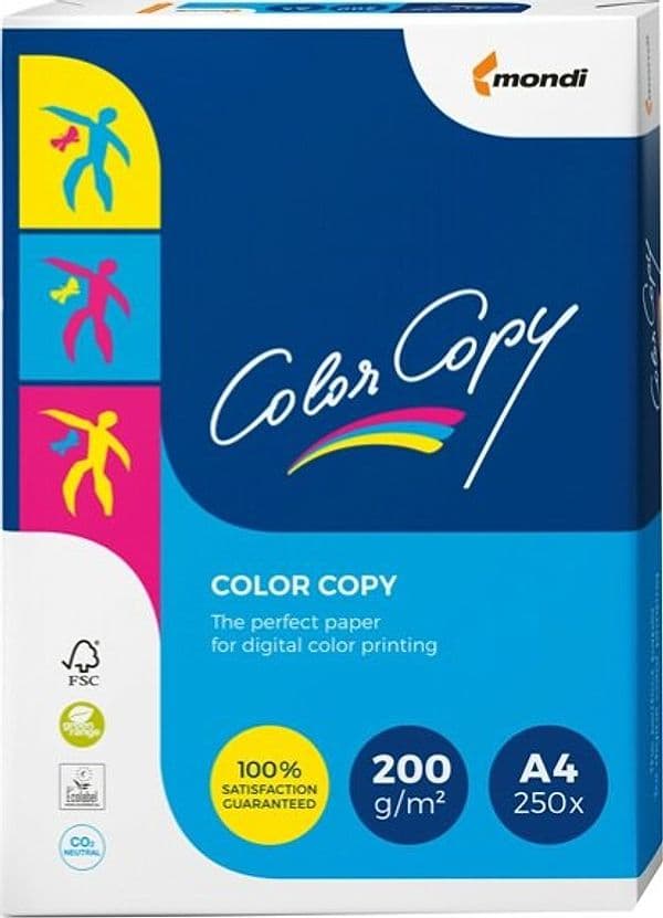 Carta Color Copy - A4 - 200 gr - bianco - Mondi - conf. 250 fogli Cancelleria e prodotti per ufficio/Carta blocchi e quaderni/Carta/Carta per fotocopiatrici e stampanti/Carta per fotocopiatrice e multiuso Eurocartuccia - Pavullo, Commerciovirtuoso.it