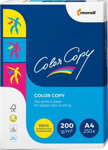 Carta Color Copy - A4 - 200 gr - bianco - Mondi - conf. 250 fogli Cancelleria e prodotti per ufficio/Carta blocchi e quaderni/Carta/Carta per fotocopiatrici e stampanti/Carta per fotocopiatrice e multiuso Eurocartuccia - Pavullo, Commerciovirtuoso.it