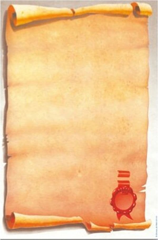Carta con stampa ''pergamena'' - A4 - 80 gr - Decadry - conf. 25 fogli Cancelleria e prodotti per ufficio/Carta blocchi e quaderni/Carta/Carta da lettere Eurocartuccia - Pavullo, Commerciovirtuoso.it