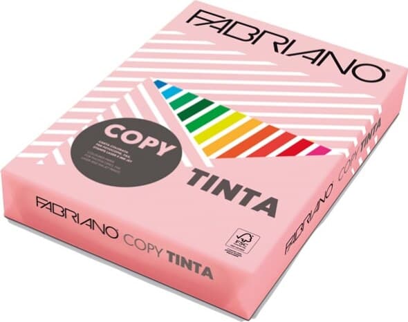 Carta Copy Tinta - A4 - 160 gr - colori tenui rosa cipria - Fabriano - conf. 250 fogli Casa e cucina/Hobby creativi/Carta e lavorazione della carta/Carta/Carta decorativa Eurocartuccia - Pavullo, Commerciovirtuoso.it