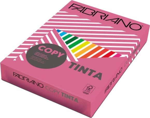 Carta Copy Tinta - A4 - 80 gr - colori forti fuxia - Fabriano - conf. 500 fogli Casa e cucina/Hobby creativi/Carta e lavorazione della carta/Carta/Carta decorativa Eurocartuccia - Pavullo, Commerciovirtuoso.it