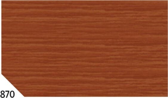 Carta crespa - 50 x 250 cm - 48 gr-m2 - marrone 870 - Rex Sadoch - conf.10 rotoli Casa e cucina/Hobby creativi/Carta e lavorazione della carta/Carta/Carta crespa Eurocartuccia - Pavullo, Commerciovirtuoso.it