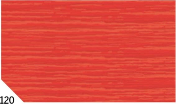 Carta crespa - 50 x 250 cm - 48 gr-m2 - rosso 120 - Rex Sadoch - conf.10 rotoli Casa e cucina/Hobby creativi/Carta e lavorazione della carta/Carta/Carta crespa Eurocartuccia - Pavullo, Commerciovirtuoso.it
