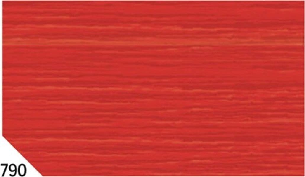 Carta crespa - 50 x 250 cm - 48 gr-m2 - rosso ciliegia 790 - Rex Sadoch - conf.10 rotoli Casa e cucina/Hobby creativi/Carta e lavorazione della carta/Carta/Carta crespa Eurocartuccia - Pavullo, Commerciovirtuoso.it