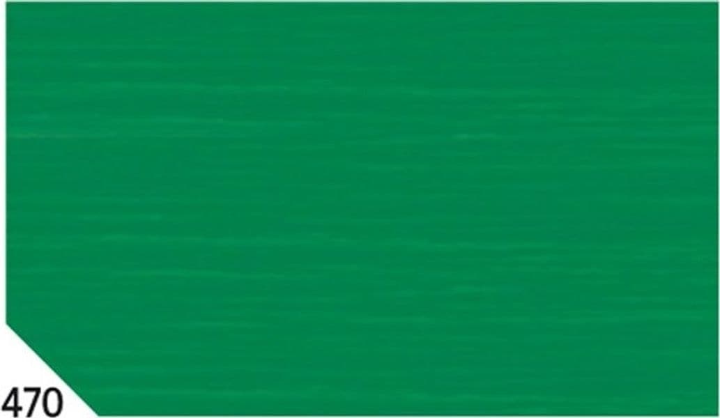Carta crespa - 50 x 250 cm - 48 gr-m2 - verde bandiera 470 - Rex Sadoch - conf.10 rotoli Casa e cucina/Hobby creativi/Carta e lavorazione della carta/Carta/Carta crespa Eurocartuccia - Pavullo, Commerciovirtuoso.it