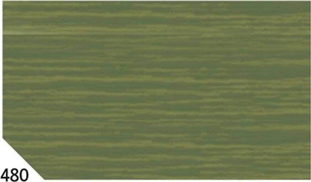 Carta crespa - 50 x 250 cm - 48 gr-m2 - verde oliva 480 - Rex Sadoch - conf.10 rotoli Casa e cucina/Hobby creativi/Carta e lavorazione della carta/Carta/Carta crespa Eurocartuccia - Pavullo, Commerciovirtuoso.it