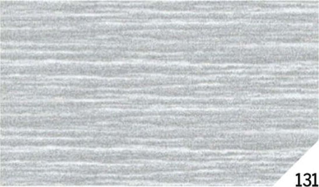 Carta crespa - 50x150cm - argento metal 131 - Rex Sadoch - conf.10 rotoli Casa e cucina/Hobby creativi/Carta e lavorazione della carta/Carta/Carta crespa Eurocartuccia - Pavullo, Commerciovirtuoso.it