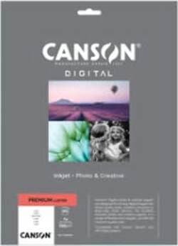 Carta Inkjet Premium - A4 - 255 gr - 20 fogli - lucida - Canson Cancelleria e prodotti per ufficio/Carta blocchi e quaderni/Carta/Carta per fotocopiatrici e stampanti/Carta per fotocopiatrice e multiuso Eurocartuccia - Pavullo, Commerciovirtuoso.it