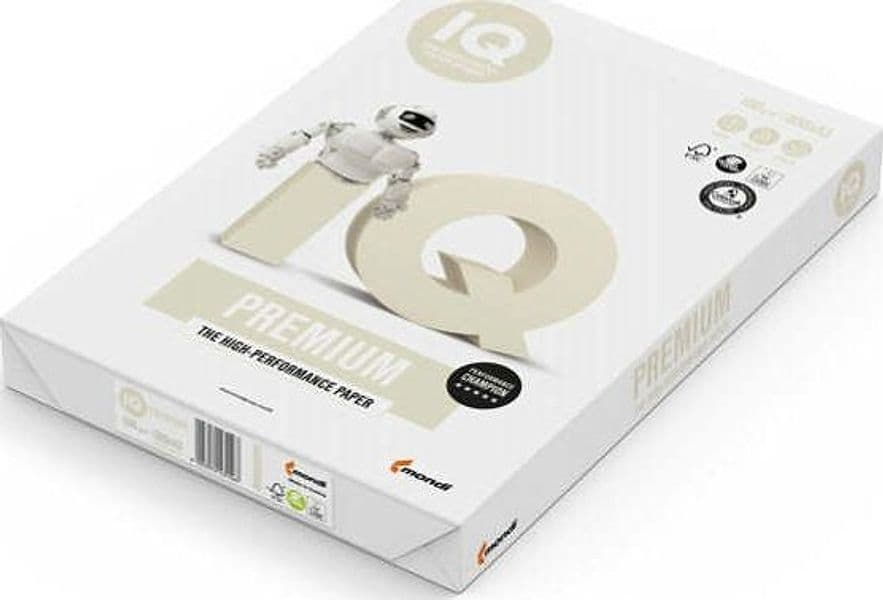 Carta IQ Premium - A3 - 100 gr - bianco - Mondi - conf. 500 fogli Cancelleria e prodotti per ufficio/Carta blocchi e quaderni/Carta/Carta per fotocopiatrici e stampanti/Carta per fotocopiatrice e multiuso Eurocartuccia - Pavullo, Commerciovirtuoso.it
