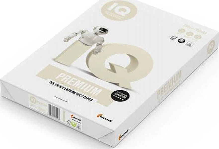 Carta IQ Premium - A3 - 250 gr - bianco - Mondi - conf. 150 fogli Cancelleria e prodotti per ufficio/Carta blocchi e quaderni/Carta/Carta per fotocopiatrici e stampanti/Carta per fotocopiatrice e multiuso Eurocartuccia - Pavullo, Commerciovirtuoso.it