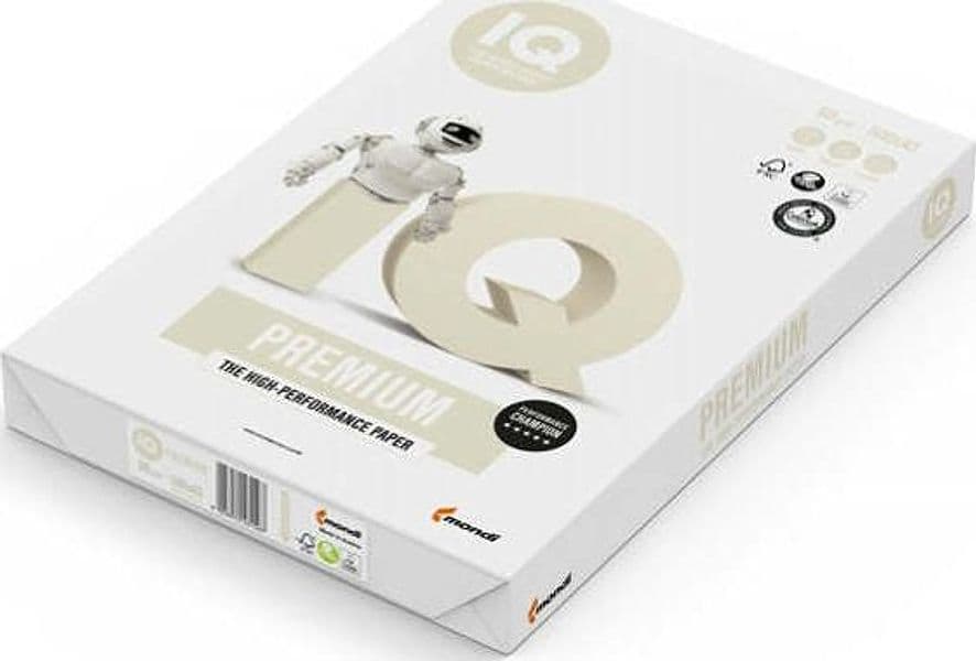Carta IQ Premium - A3 - 90 gr - bianco - Mondi - conf. 500 fogli Cancelleria e prodotti per ufficio/Carta blocchi e quaderni/Carta/Carta per fotocopiatrici e stampanti/Carta per fotocopiatrice e multiuso Eurocartuccia - Pavullo, Commerciovirtuoso.it