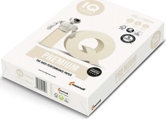 Carta IQ Premium - A4 - 120 gr - bianco - Mondi - conf. 250 fogli Cancelleria e prodotti per ufficio/Carta blocchi e quaderni/Carta/Carta per fotocopiatrici e stampanti/Carta per fotocopiatrice e multiuso Eurocartuccia - Pavullo, Commerciovirtuoso.it